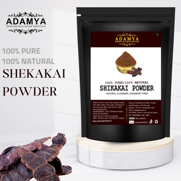 SHIKAKAI POWDER FOR NATURAL CLEANSER, DANDRUFF FREE _ 100% PURE, 100% NATURAL AND CHEMICAL FREE
